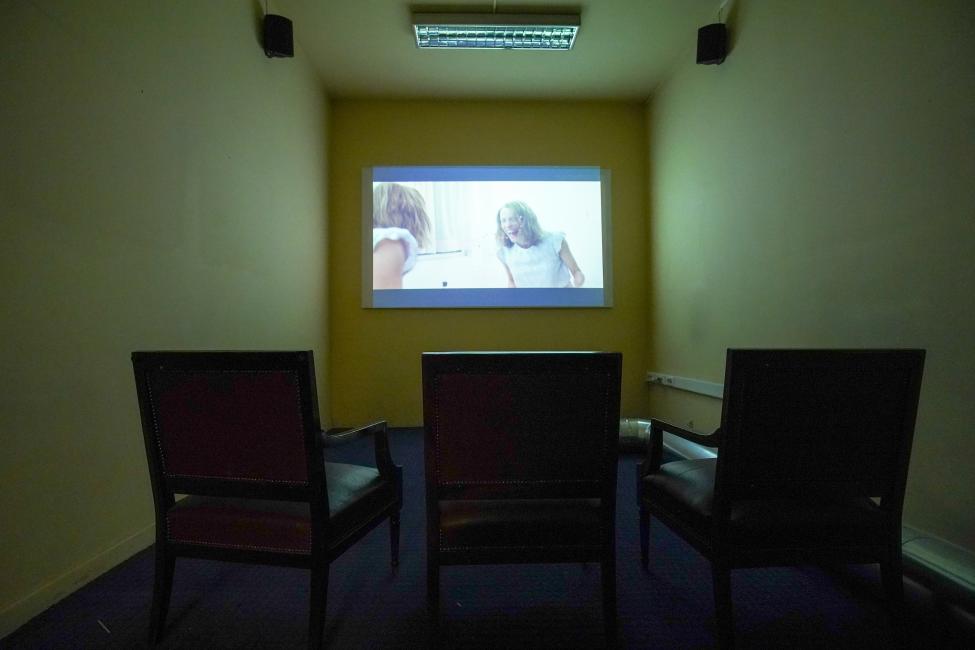 Carsten Höller, Cinema of Fear, 2018, 6th Athens Biennale 2018 ANTI, photo by Nysos Vasilopoulos